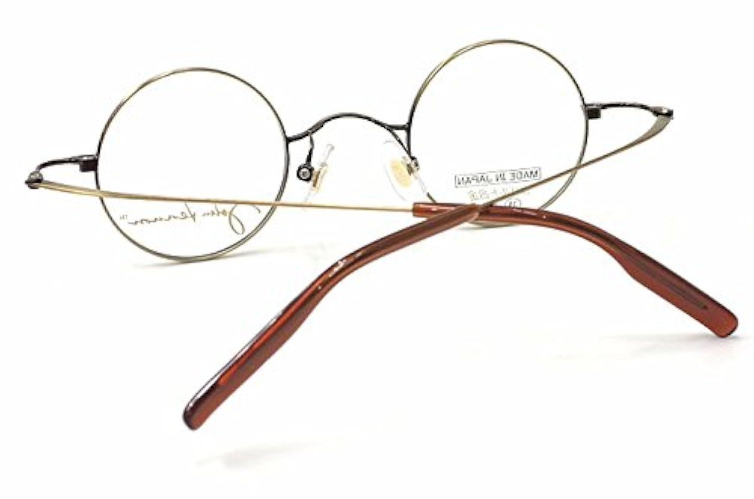 丸メガネ John Lennon JL-1063 col.2シルバーデミ丸眼鏡 丸メガネ John Lennon JL-1063 col.2シルバーデミ丸眼鏡 - メルカリ